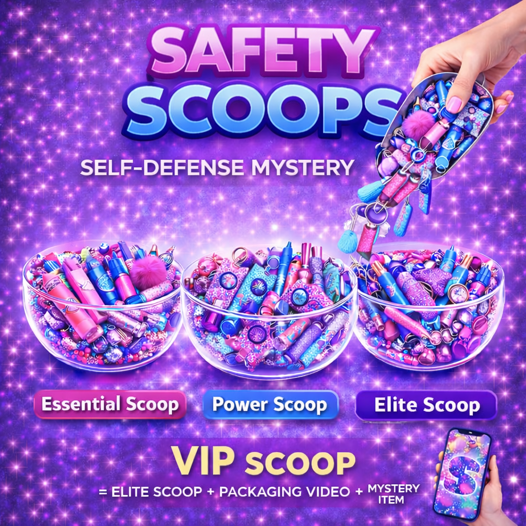 Safety scoops - mystery self-defense scoops